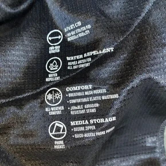 Orvis Pants Mens 34x30 Green Stretch Hiking Water Repellent Media Pocket Zip - Picture 9 of 12